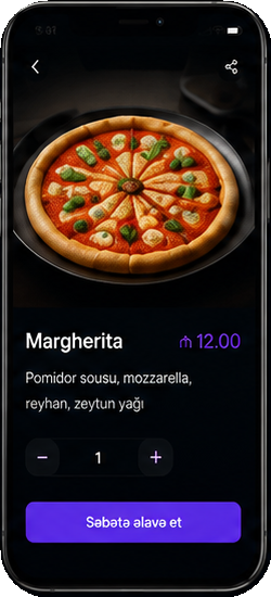 Məhsul detalları ekranı